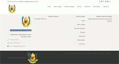 Desktop Screenshot of knitghazipur.com